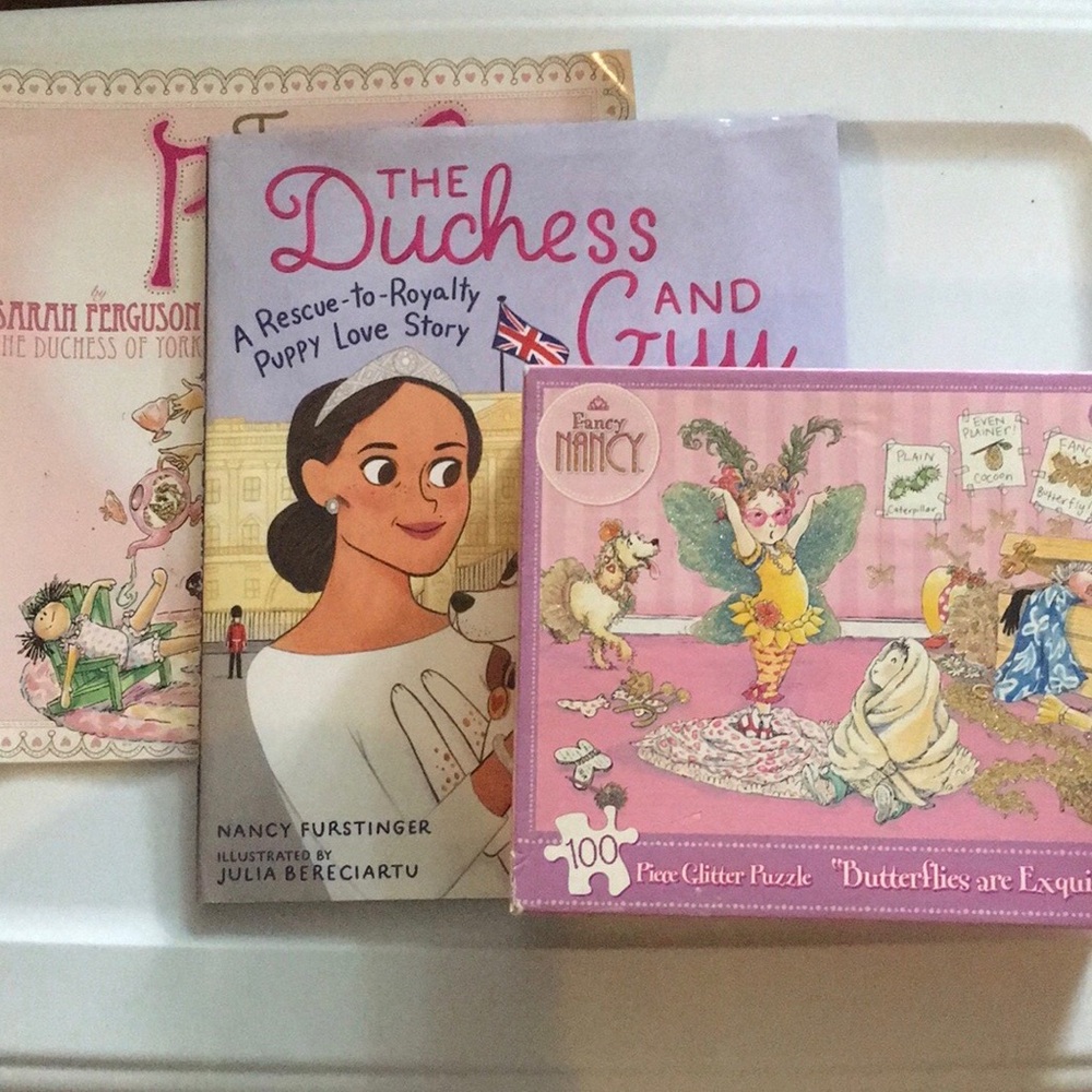 (3) Item Bundle: 2 Books and 1 Puzzle